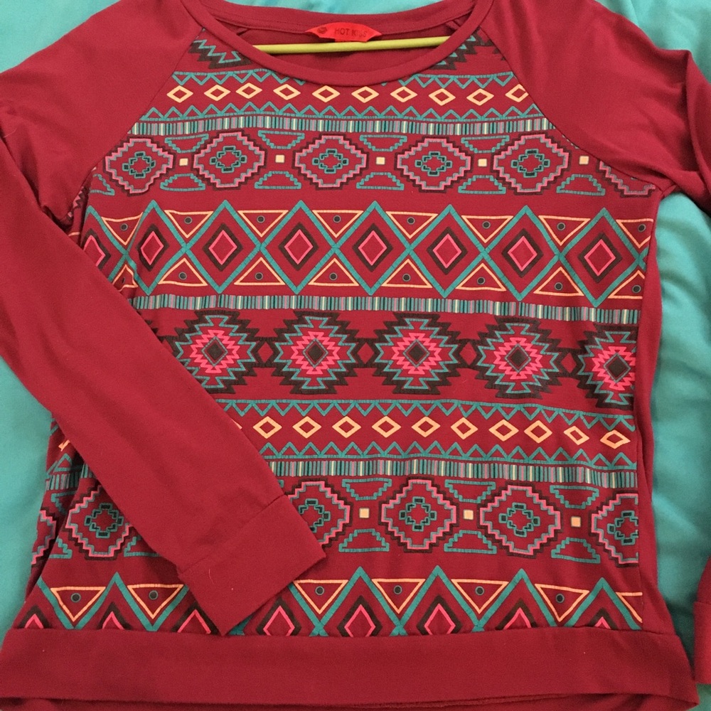Cute Maroon Sweater